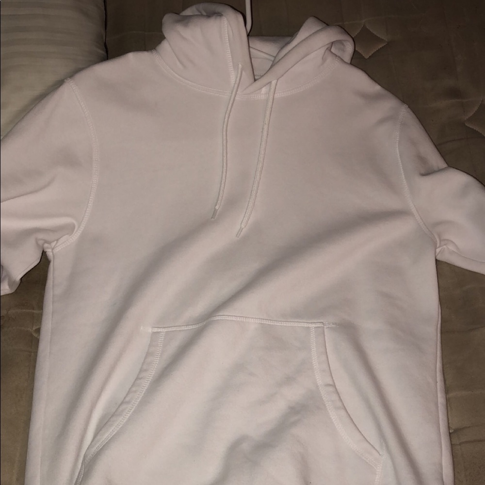 White hoodie from HM